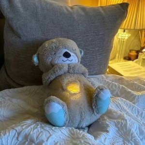 Breathing teddy for sleep