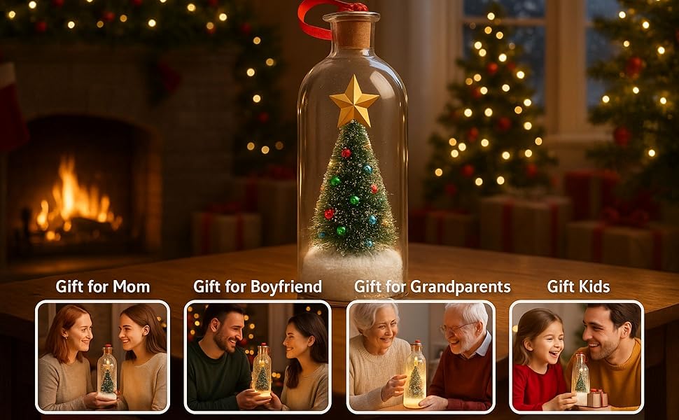 Christmas Tree Message in a Bottle Recording