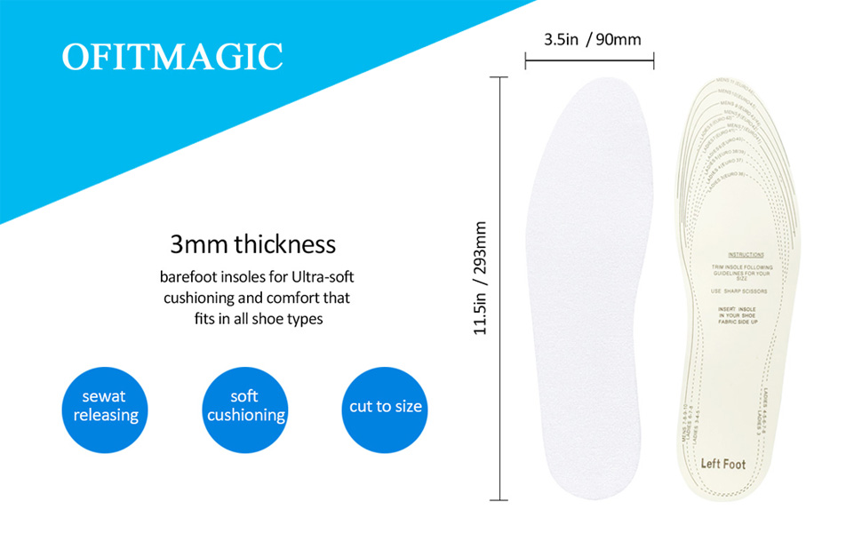 barefoot insole