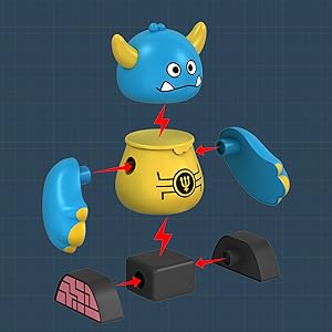toy robot,magnets for kids