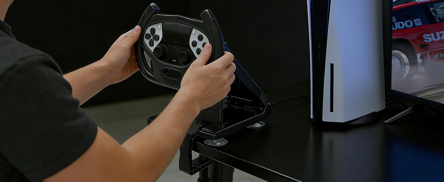 playstation 5 steering wheel