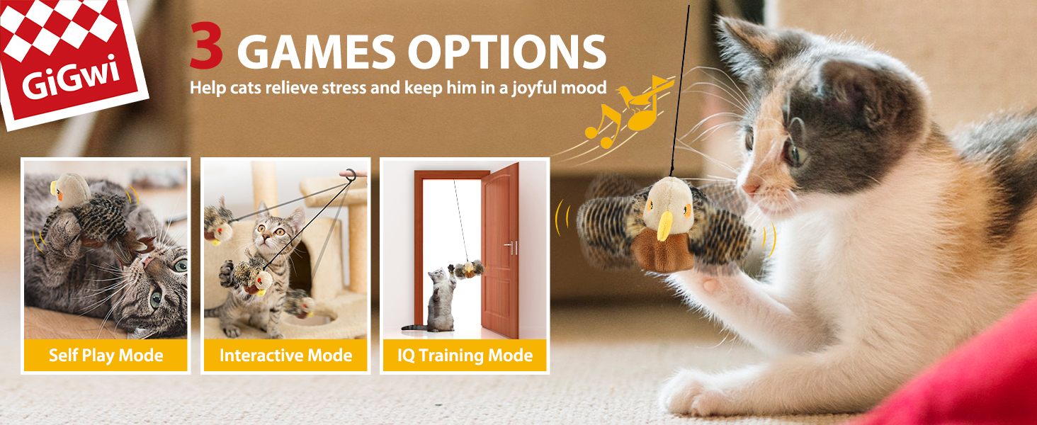 stimulating cat toys