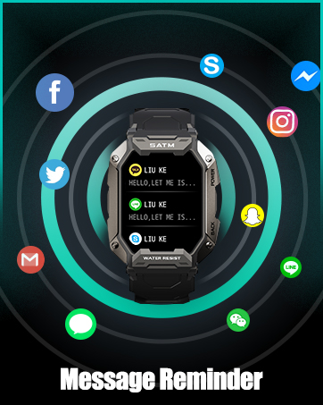 Military Smart Watch for Men