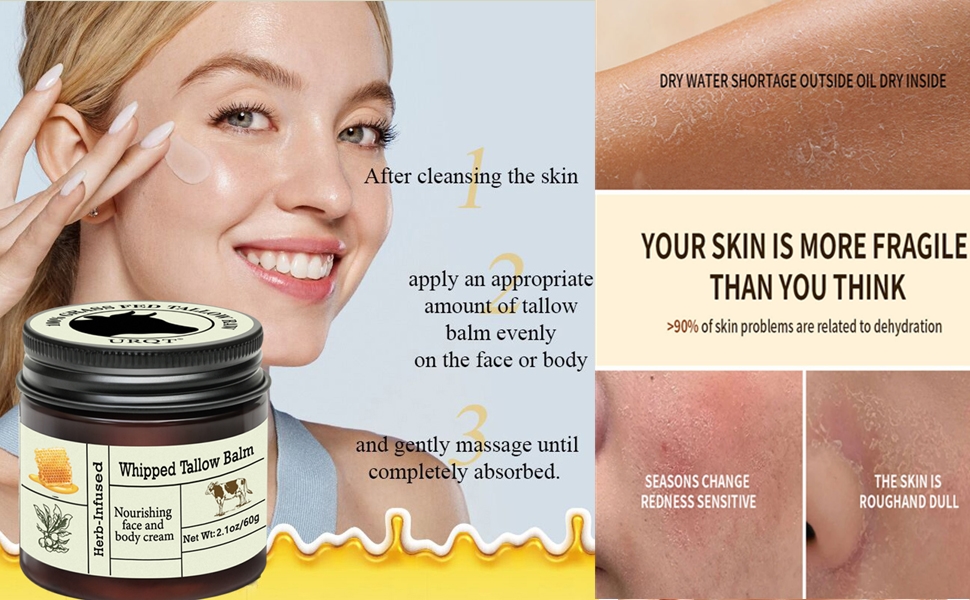 Beef Tallow Honey Balm – Beef Tallow for Skin