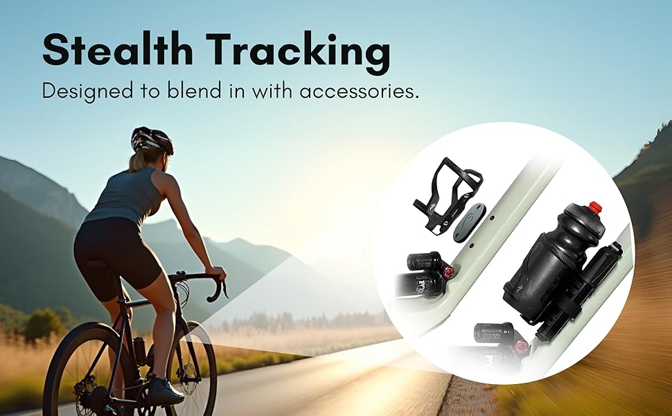 stealth tracking, designed to blend in with accessories