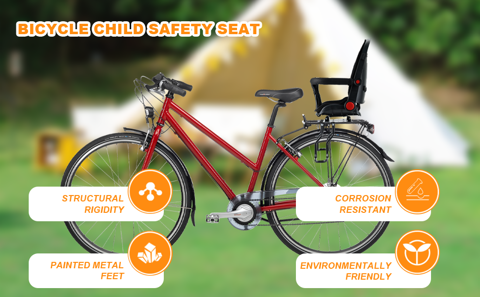 rear child bike seat
