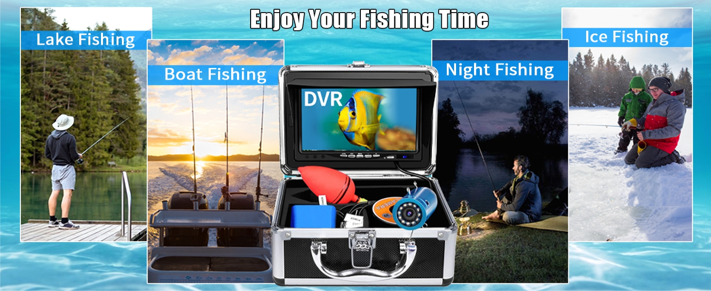 Underwater Fishing Camera, Anysun Ice Fishing Camera
