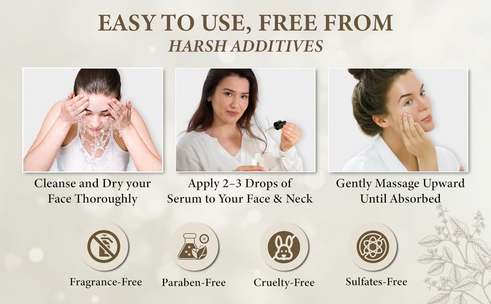 bakuchiol serum facial serum anti wrinke serum smooth skin serum hydration serum