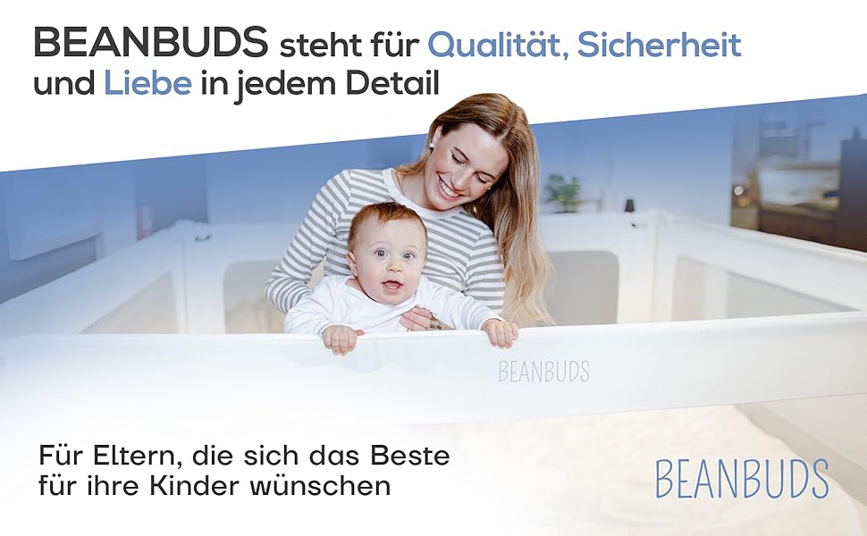 BEANBUDS fall protection bed box spring bed rail children's bed guard for children baby