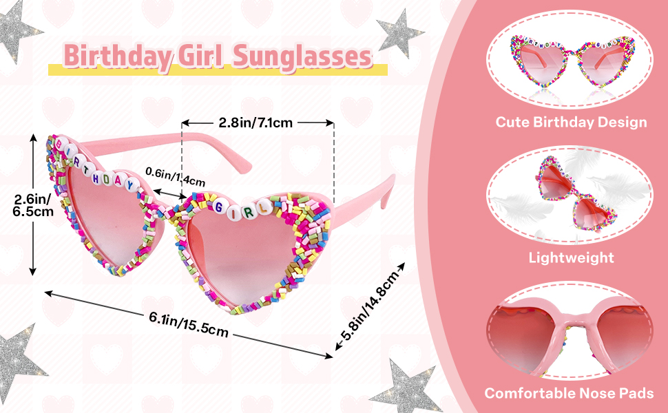 Birthday sunglasses