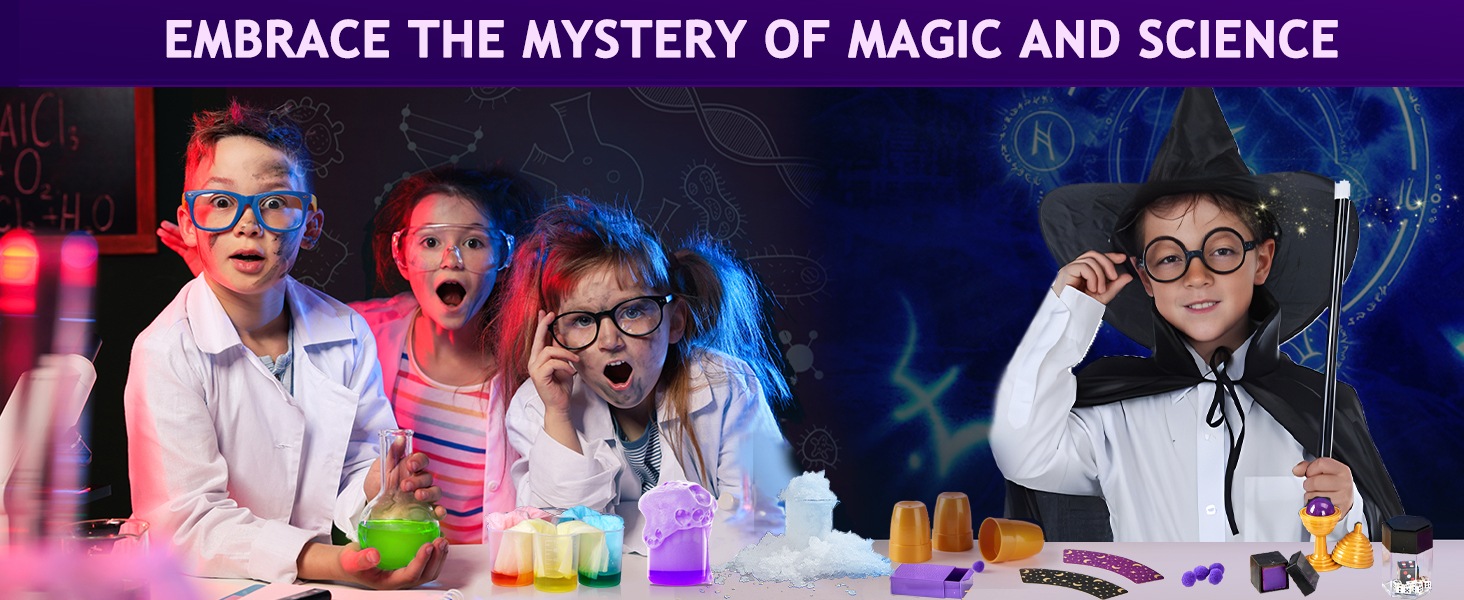 embrace the mystery of magic and science