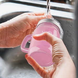 pink kitchen accessories