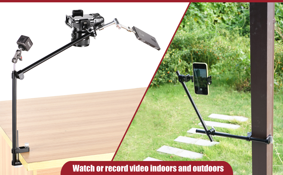 SHINEWEE Overhead Camera Stand,for DSLR,cam,iPhone,iPad