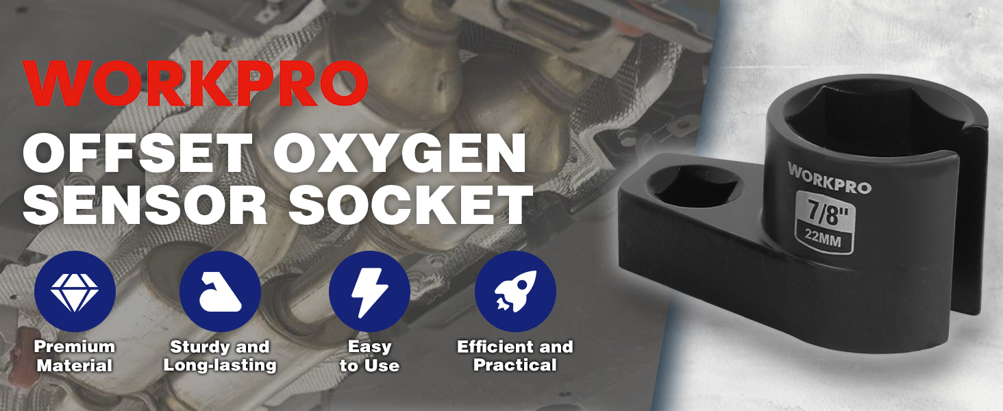 Oxygen Sensor Socket Set