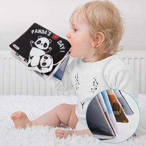 Weiche Baby-Spiegelbücher, 6 Stück