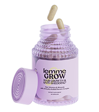 Lemme Grow Hair Growth & Anti-Shedding Capsules; bamboo silica; Cynatine HNS, L-Cysteine; 
