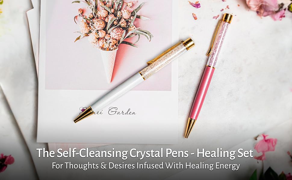 Conscious Items Crystal Pen Set The SelfCleansing