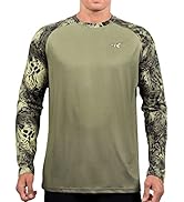 KastKing UPF 50 Fishing Shirts for Men, Long Sleeve Fishing Hiking Shirt, Breathable Moisture Wic...