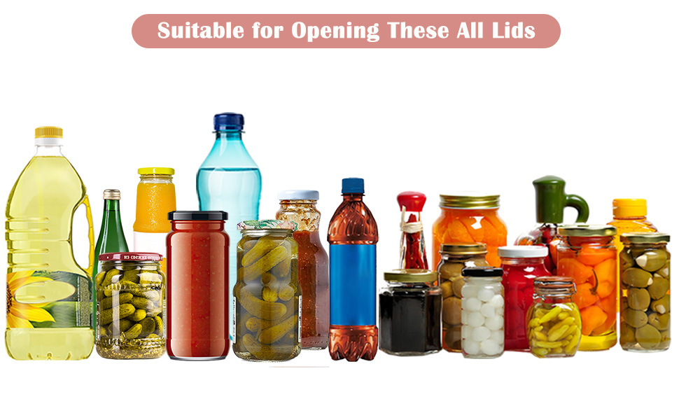 New 4 in 1 Bottle Opener, Multifunction 4 in 1 Bottle Jar