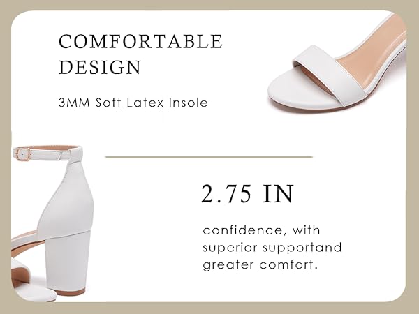 white heels for women