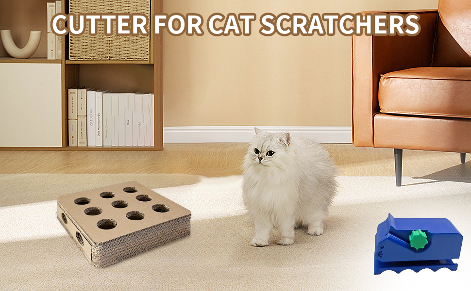 CUTTER FOR CAT SCRATCHERS