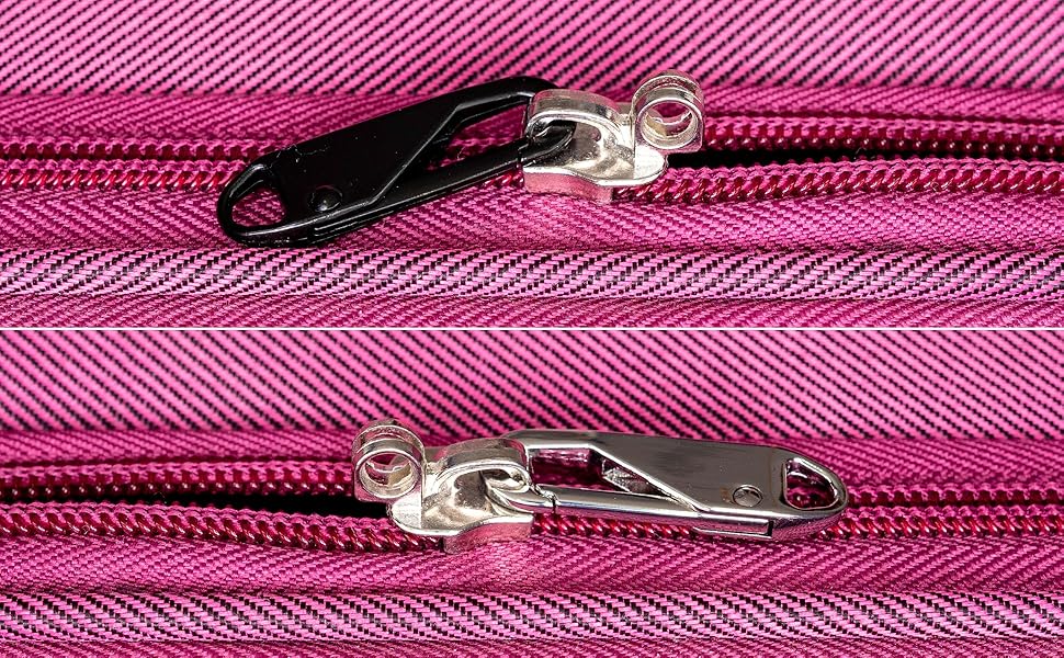 Reißverschluss Anhänger zur Reparatur, 32 Pack, 10 x Metall RV Zipper, 24 x Nylon RV Laschen