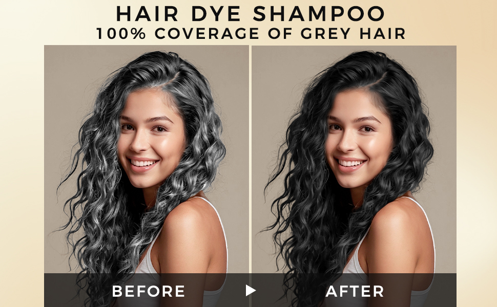 Black Hair Dye Shampoo
