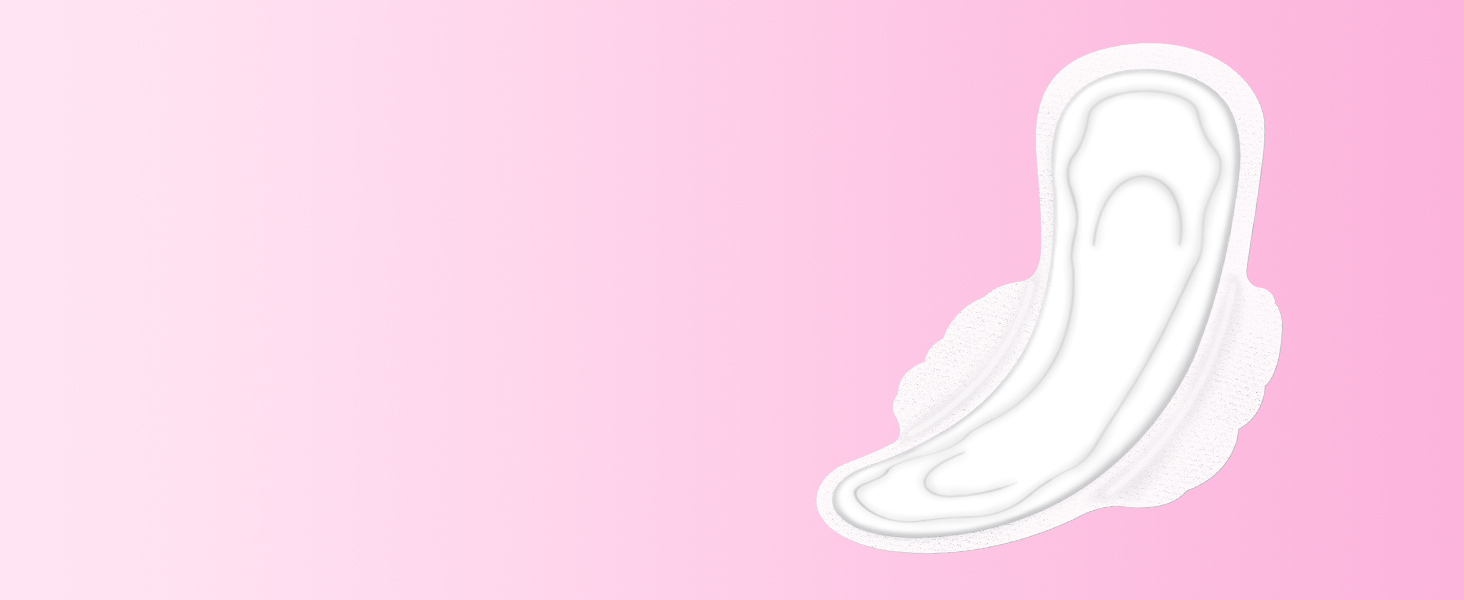 Extra wide back in everteen Period Care XL Soft Sanitary Pads helps provide more security