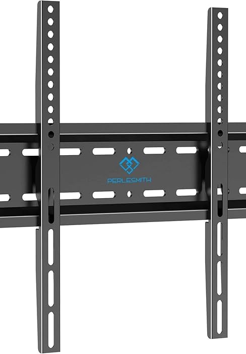PERLESMITH TV Wall Bracket, Swivel Tilt TV Wall Mount for 26-65 Inch Flat & Curved TV up to 45kg, TV Bracket Max VESA 400x400mm 27 tv wall bracket