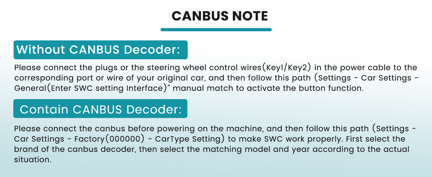 Canbus Note