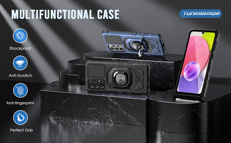 for Samsung Galaxy A53 5G A53 5G UW Case with Tempered