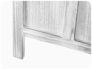 wooden privacy screen