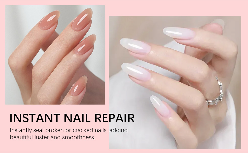 Nail Repair Protection Gel, Nail Repair Kit for Split Natural Nail, Nail Hardeners