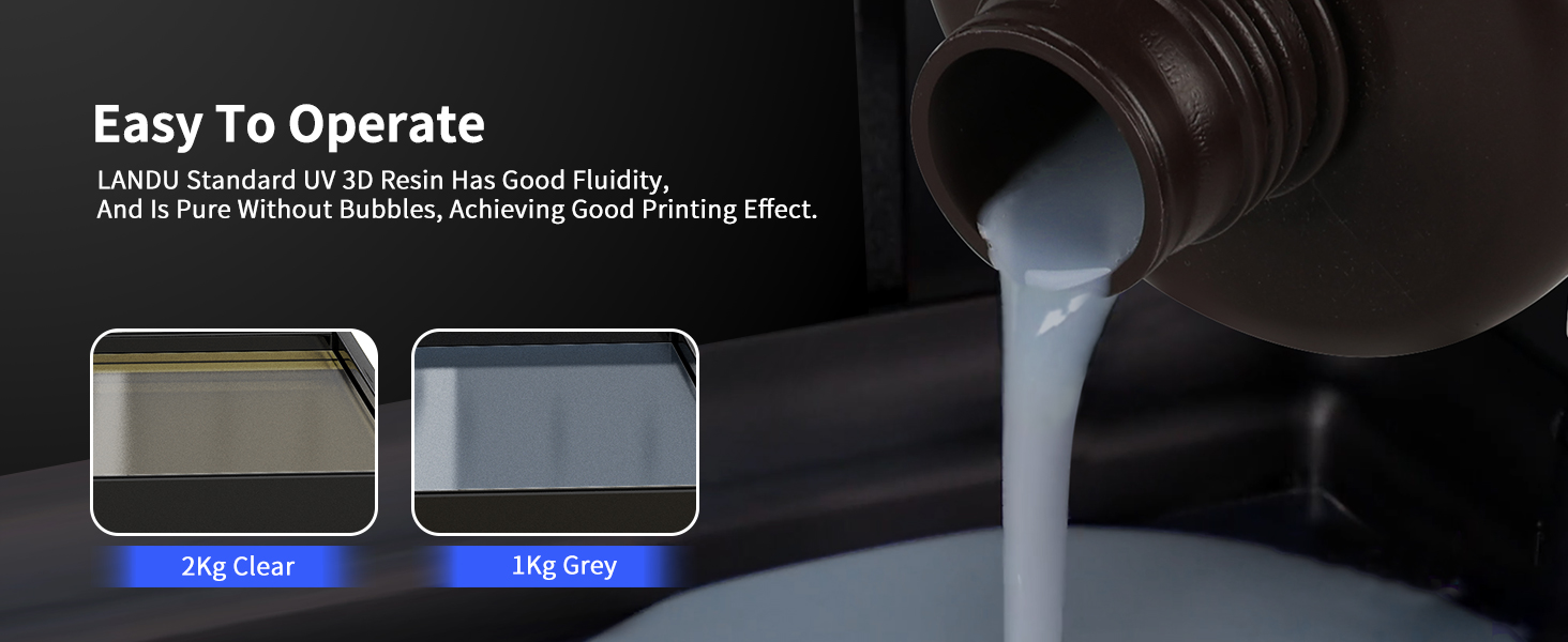 3d printer resin grey