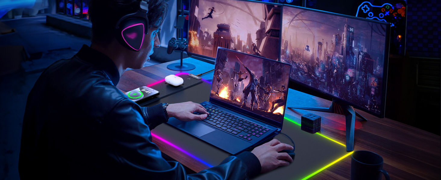 Gaming mouse pad 