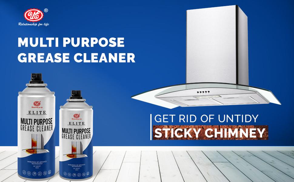 UE Elite Multi Purpose Grease Cleaner 500 ml Cleans Stove, Chimney