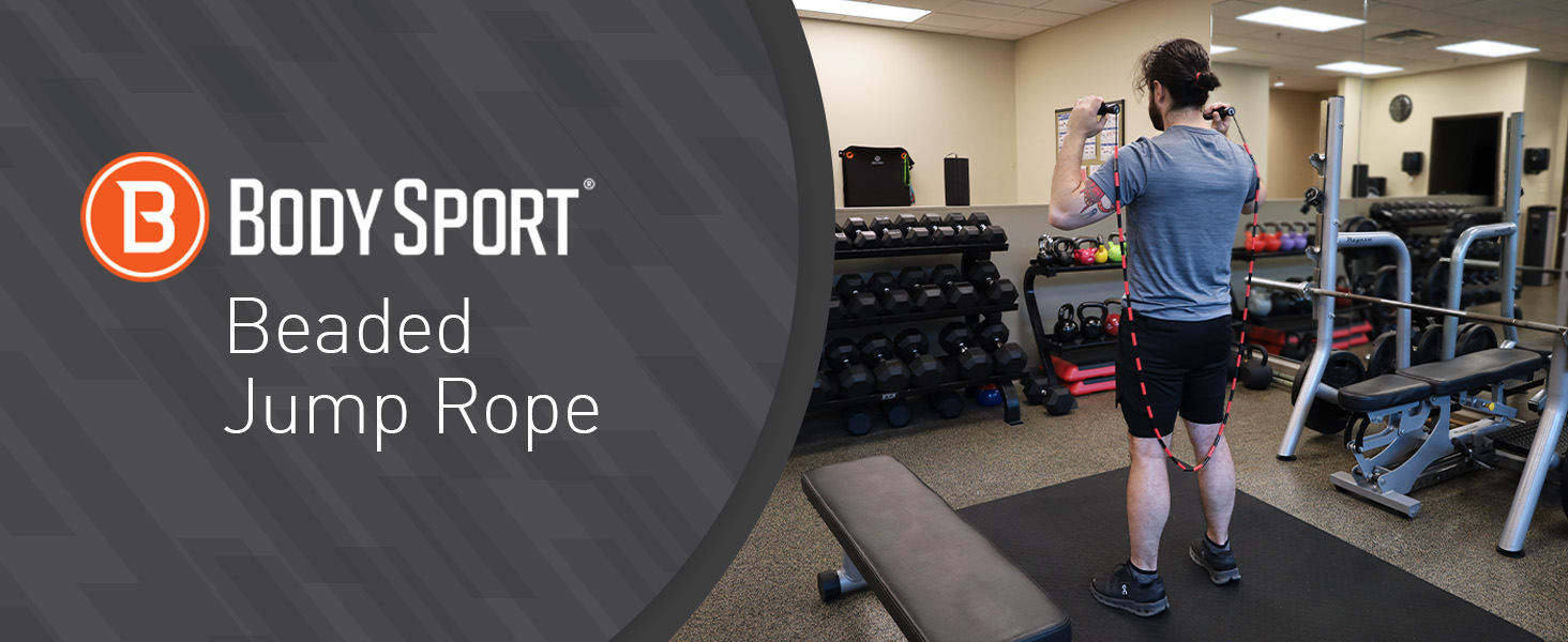 BodySport Beaded Jump Rope (Premium)