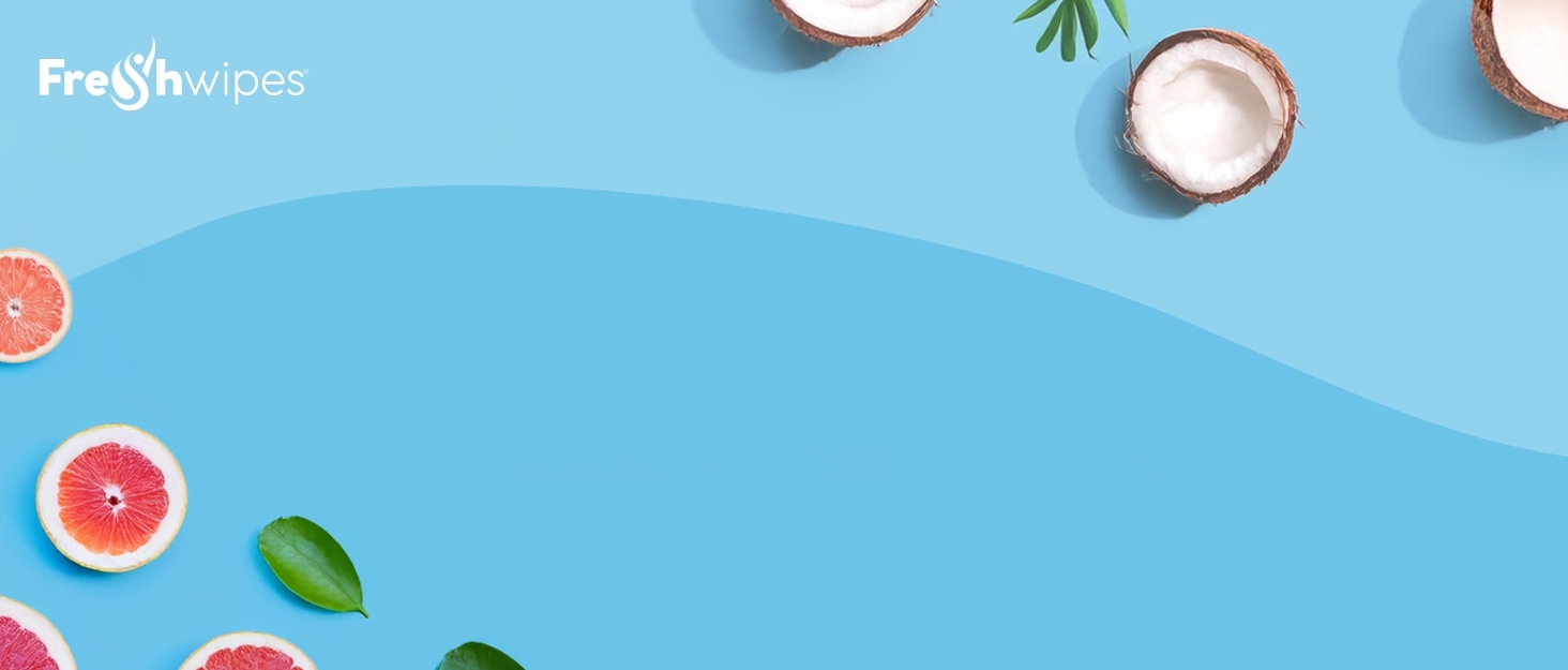 FreshWipes Pet Cleaning Wipes 1 Mini Pack (10 Wipes) - Vet Approved - Biodegradable & Odour Removing Wet Wipes for Dogs & Cats - Lavender & Mint Scent - Body & Paw Cleaner - Thick & Moist Dog Wipes 9 Fresh Wipes