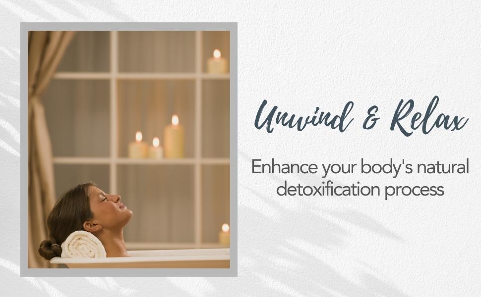 unwind with bath salt