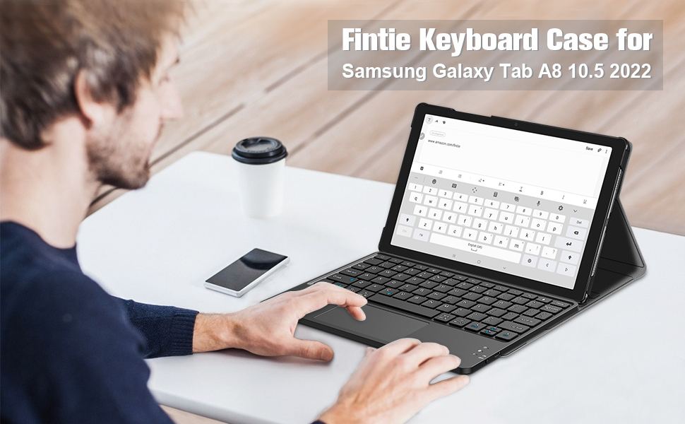 Fintie Keyboard Case for Samsung Galaxy Tab A8 10.5 Inch