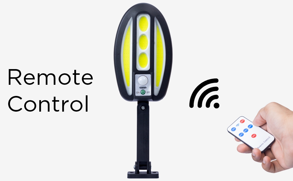 WEIRD WOLF Security Lights with Motion/Auto ONOFF Sensor Solar Street Light Wall Lamp for