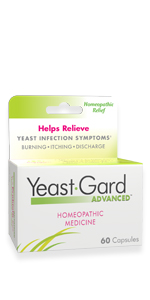 YeastGard Advanced Homeopathic Remedy Capsules, Yeast Infection symptom relief