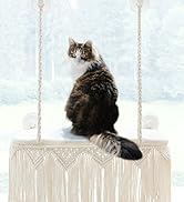 Cat Window Perch Macrame Cat Hammock