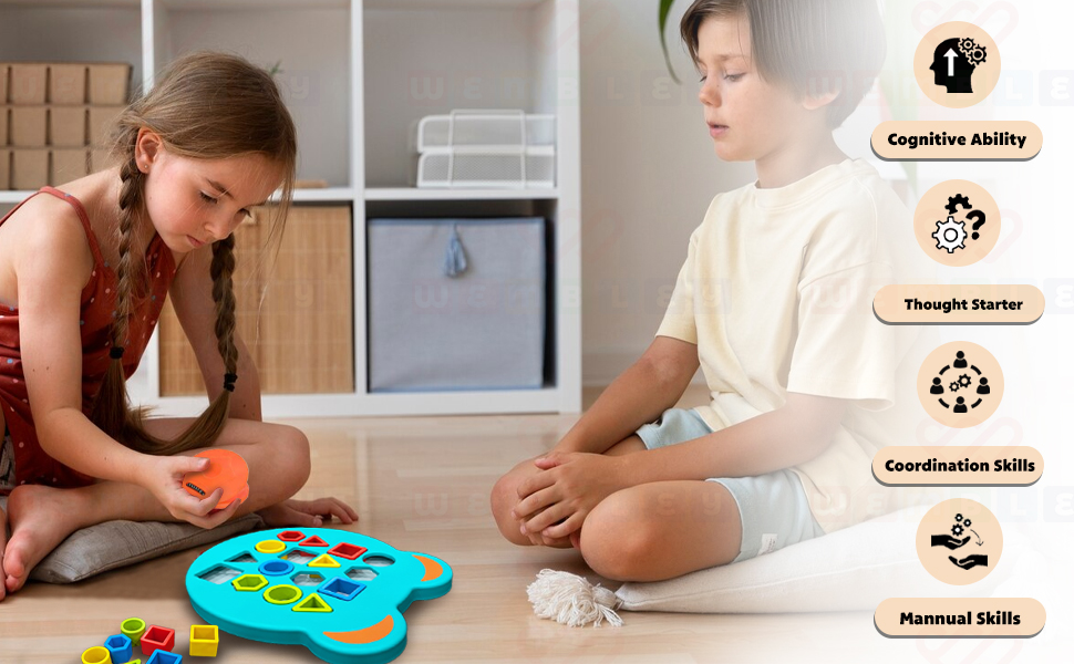 Wembley Shape Sorter Matching Board Game