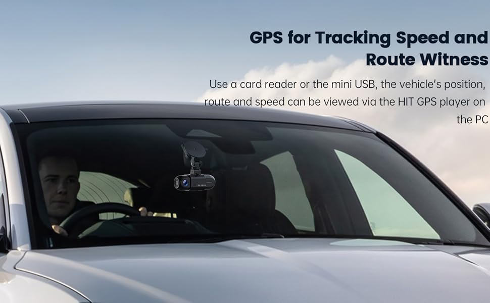 dash cam front and rear wireless