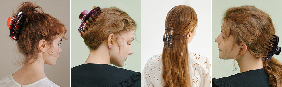 banana clips for thick hair