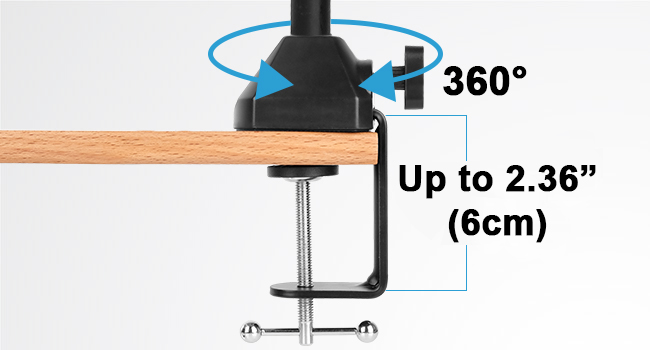 mic stand for  blue yeti  