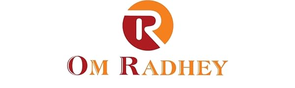 OM RADHEY GOLDEN HANDLE MUG