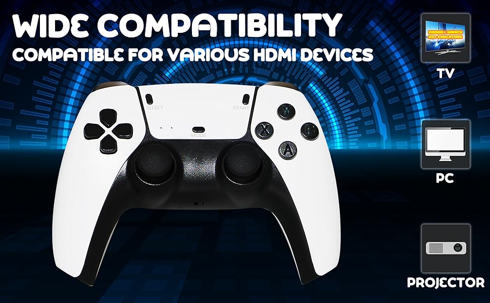 YOUNGWANTS WIRELESS RETRO GAME CONSOLE