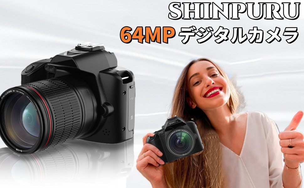 Amazon | SHINPURU 一眼レフカメラ デジタルカメラ wifi対応